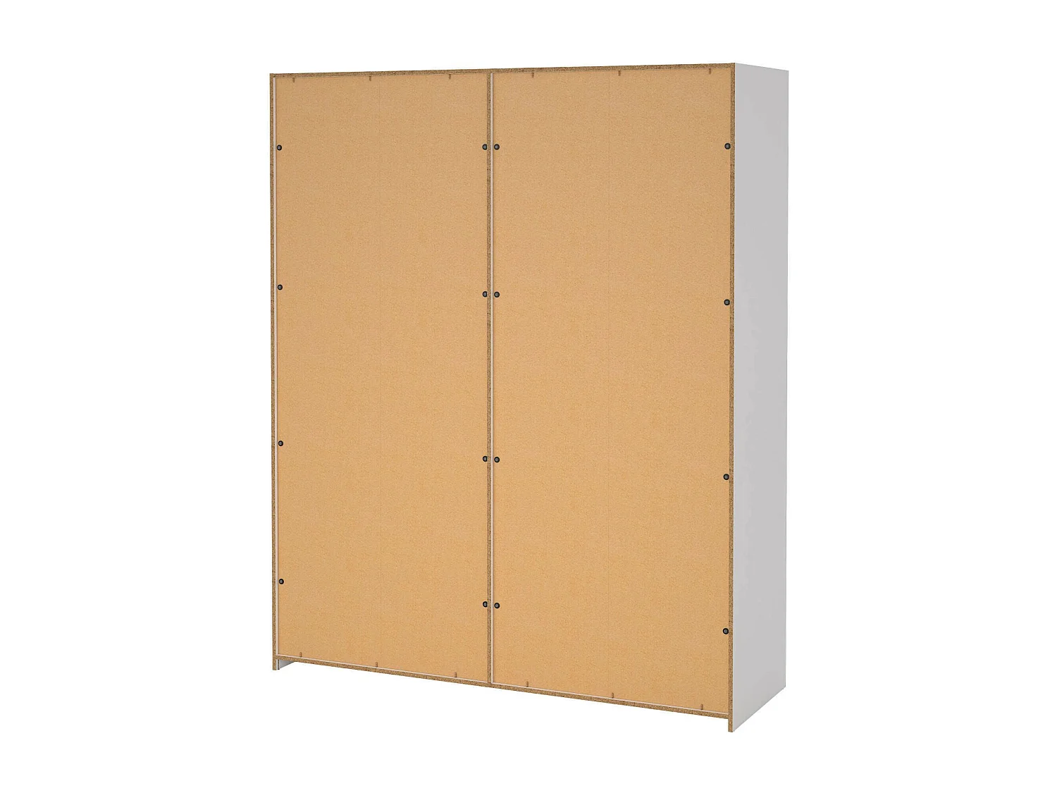 Drambaud grote multifunctionele kledingkast, Multifunctionele kast, Schoenenrekkast, Schoenenkast, 179x62 h220 cm, Wit