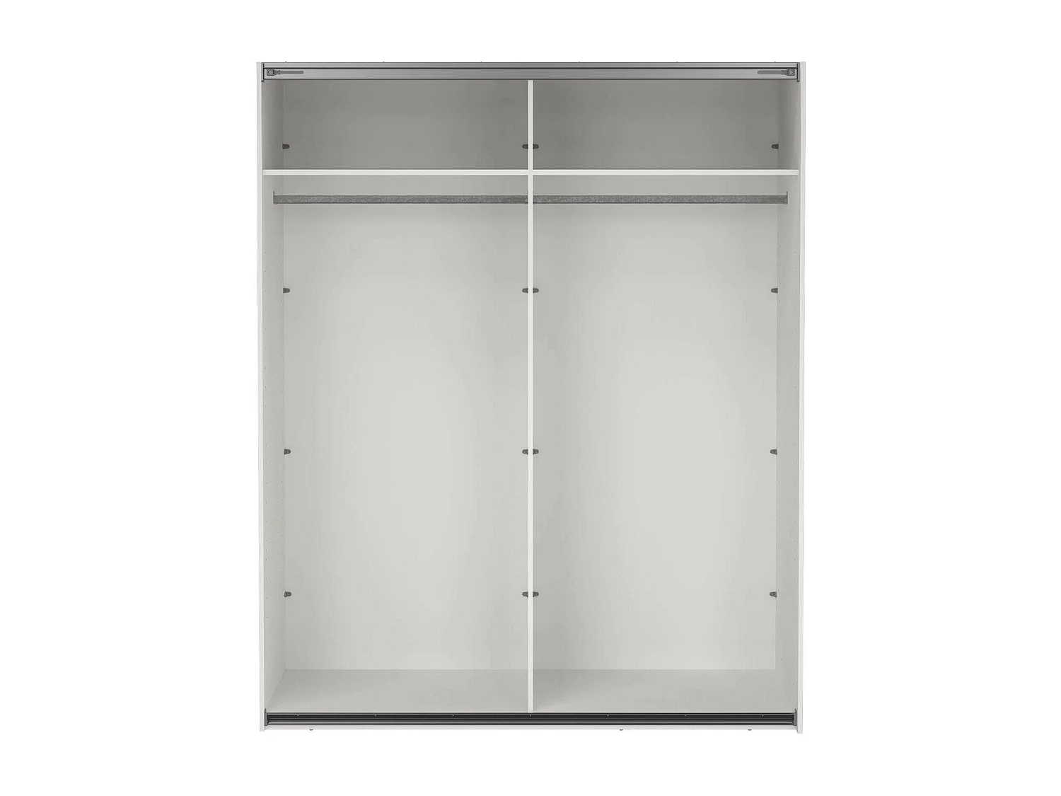 Drambaud grote multifunctionele kledingkast, Multifunctionele kast, Schoenenrekkast, Schoenenkast, 179x62 h220 cm, Wit