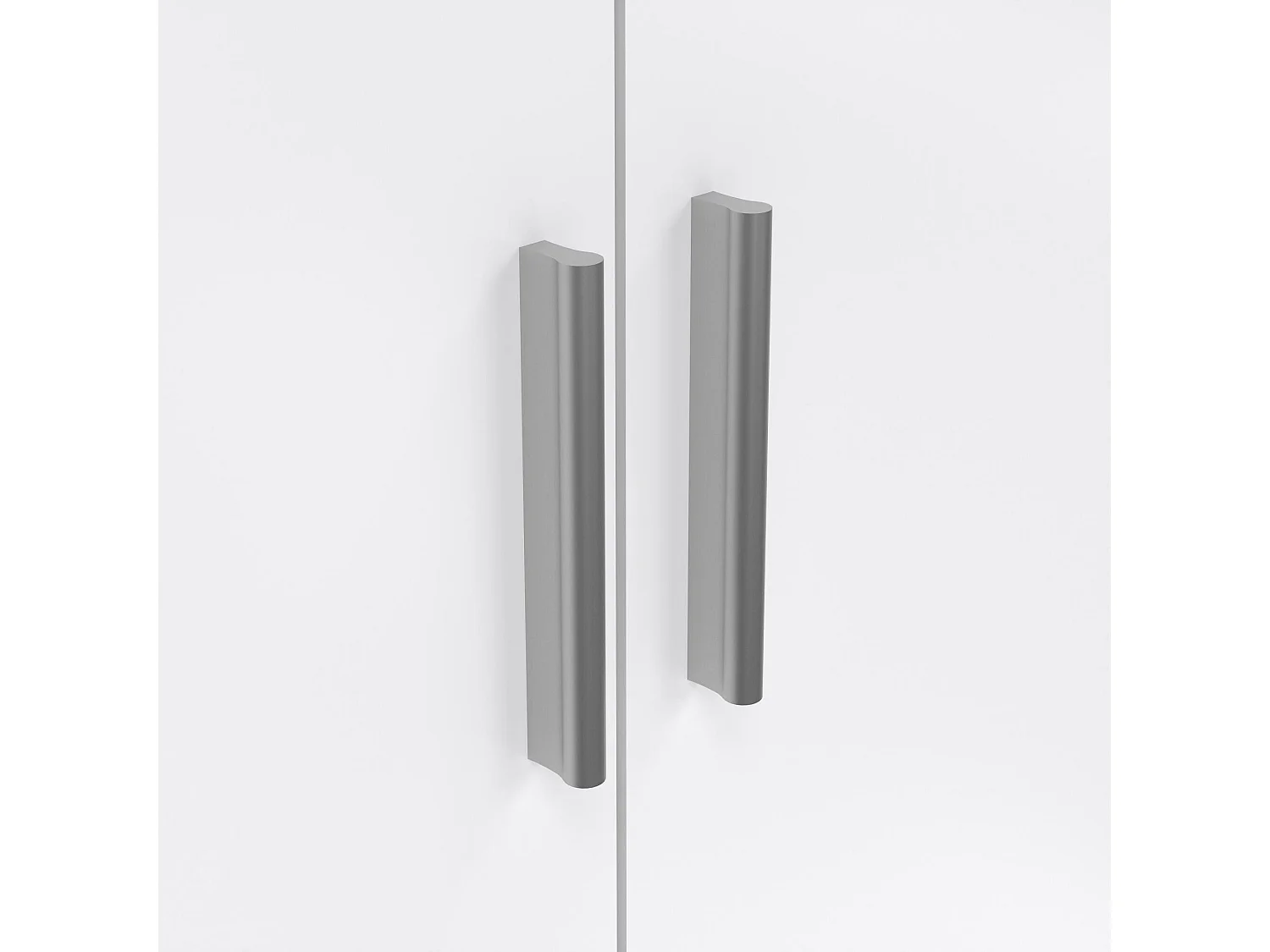 Garde-robe 3 portes Drivier, Meubles de chambre, Penderie de plain-pied, Placard à vêtements, 118x50 h201 cm, Chêne et Blanc