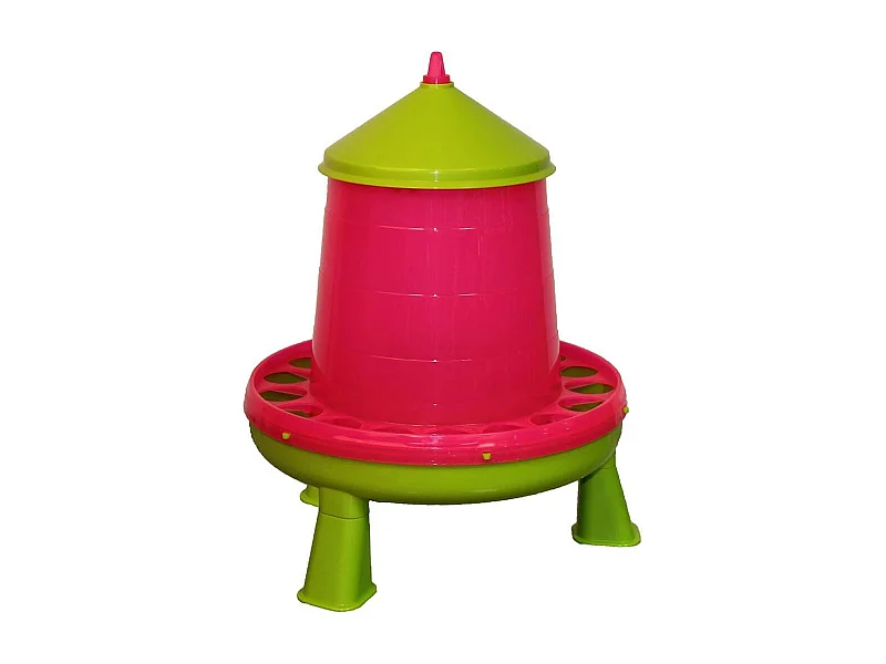 Nourrisseur en plastique avec pied 4 kg