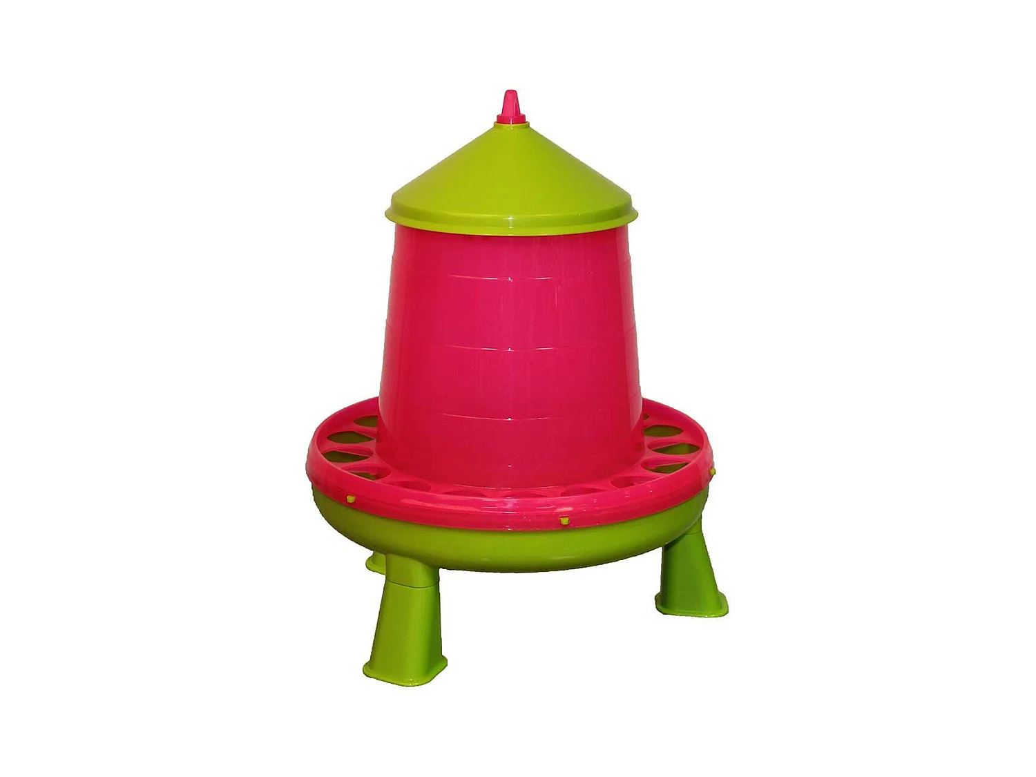 Nourrisseur en plastique avec pied 4 kg
