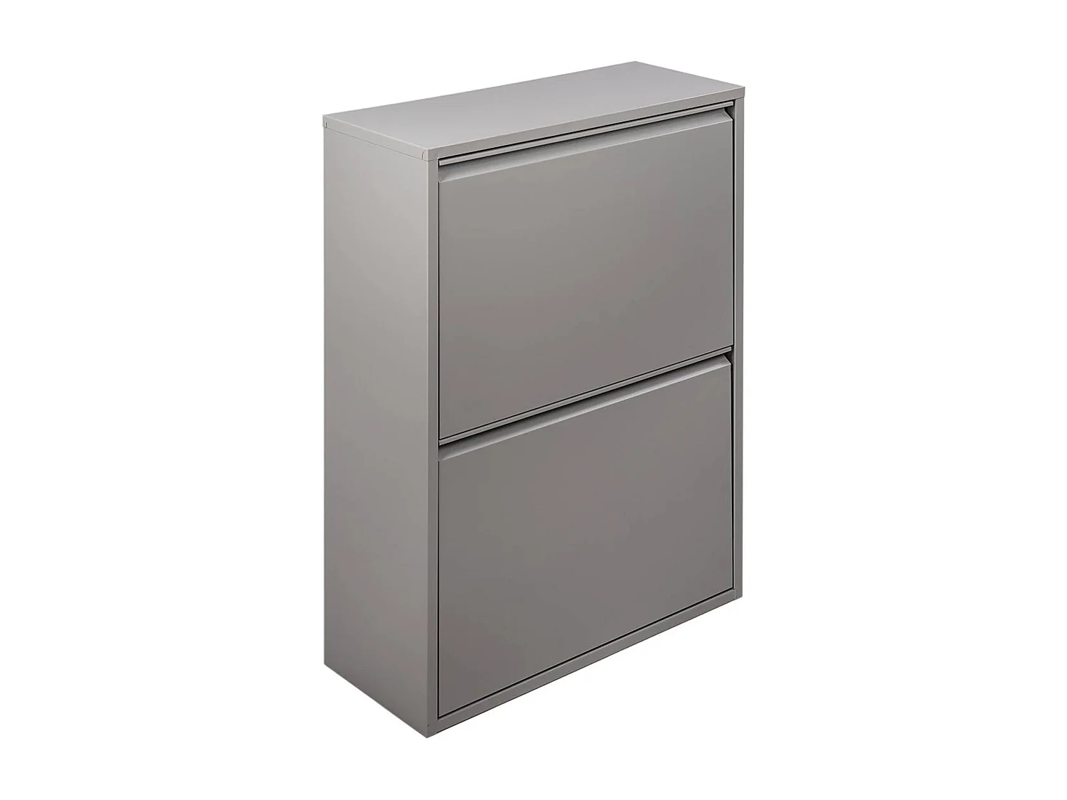 Poubelle Borja, Corbeille, Poubelle pour la collecte des déchets, Armoire à ordures, 60x25 h93 cm, Gris