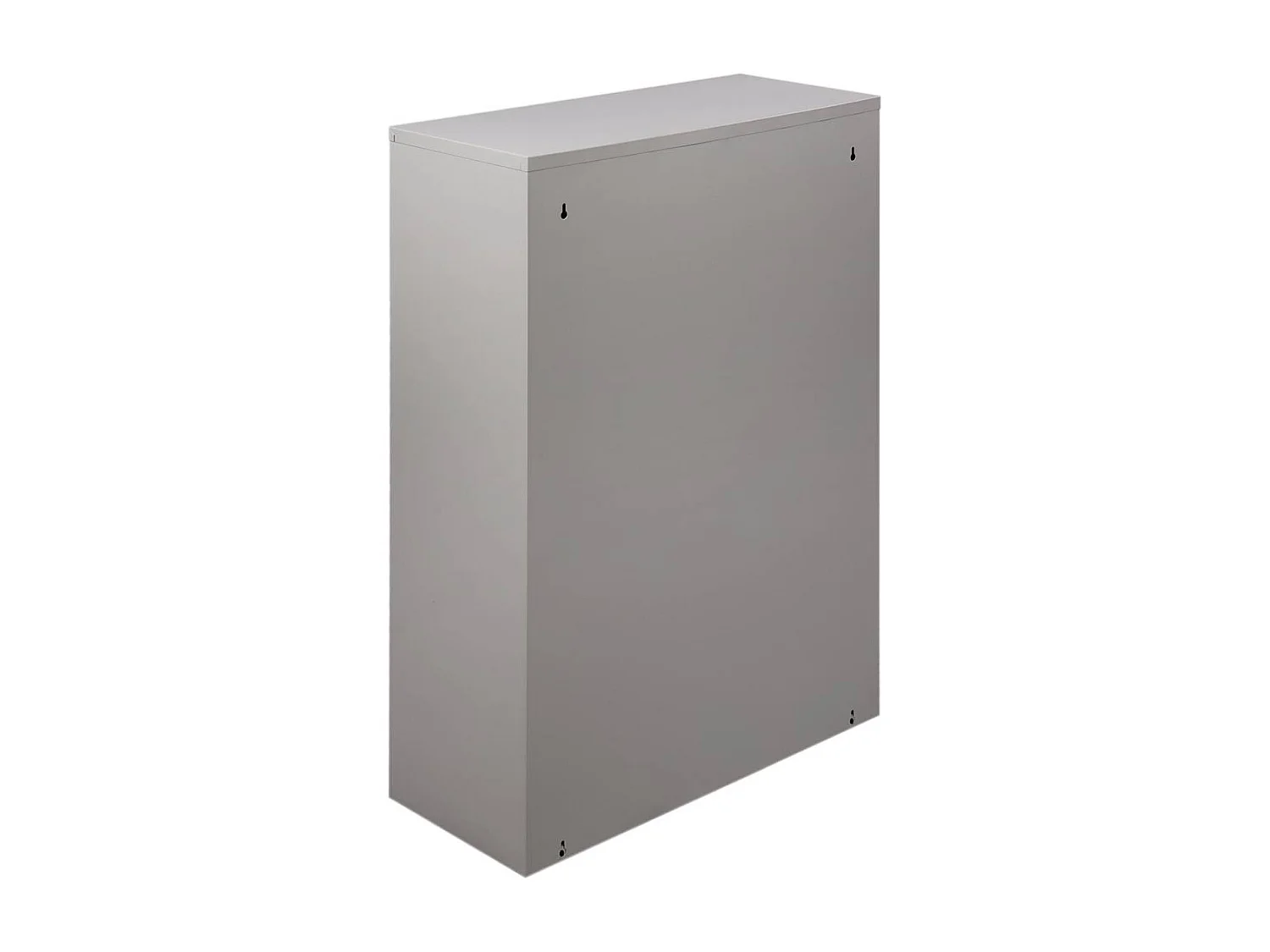 Dmora Pattumiera Achros, Cestino portarifiuti, Bidone per Raccolta differenziata, Mobile per Spazzatura, 60x25 h93 cm, Grigio