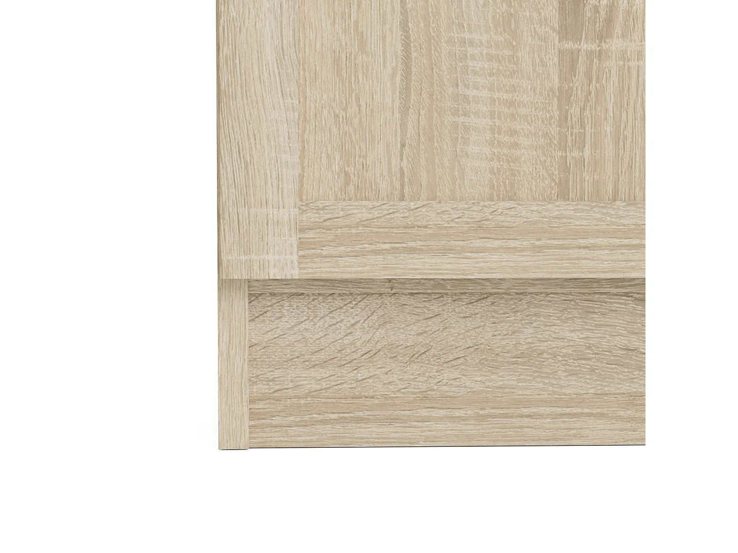 Bücherregal Dsoffrid, Büroregal, Mobiler Buchhalter, Bücherbrett, 79x28 h203 cm, Eiche