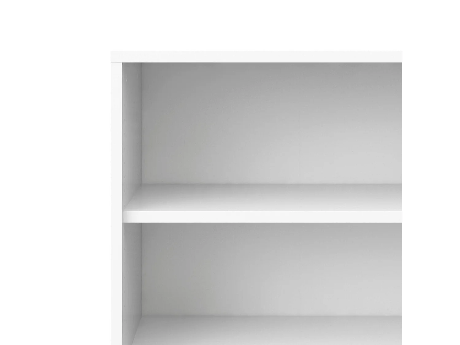 Estante para libros Dtenton, Estante de oficina, Porta libros móvil, Biblioteca, 89x40 h222 cm, Blanco