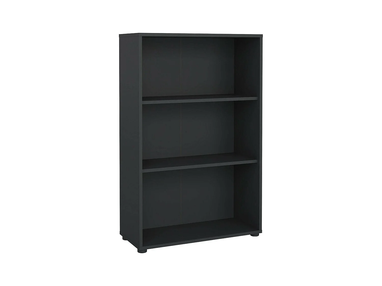 Dsori boekenkast, Kantoorplank, Boekenkast, Bibliotheek, 80x34 h124 cm, Grijs