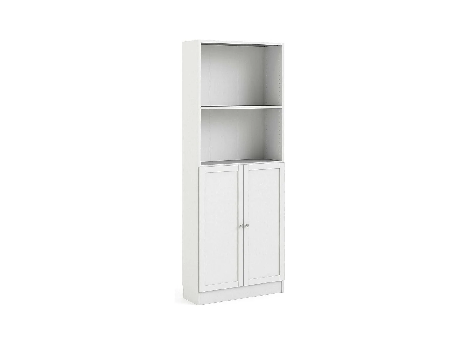 Dsoffrid boekenkast, Kantoorplank, Boekenkast, Bibliotheek, 79x28 h203 cm, Wit