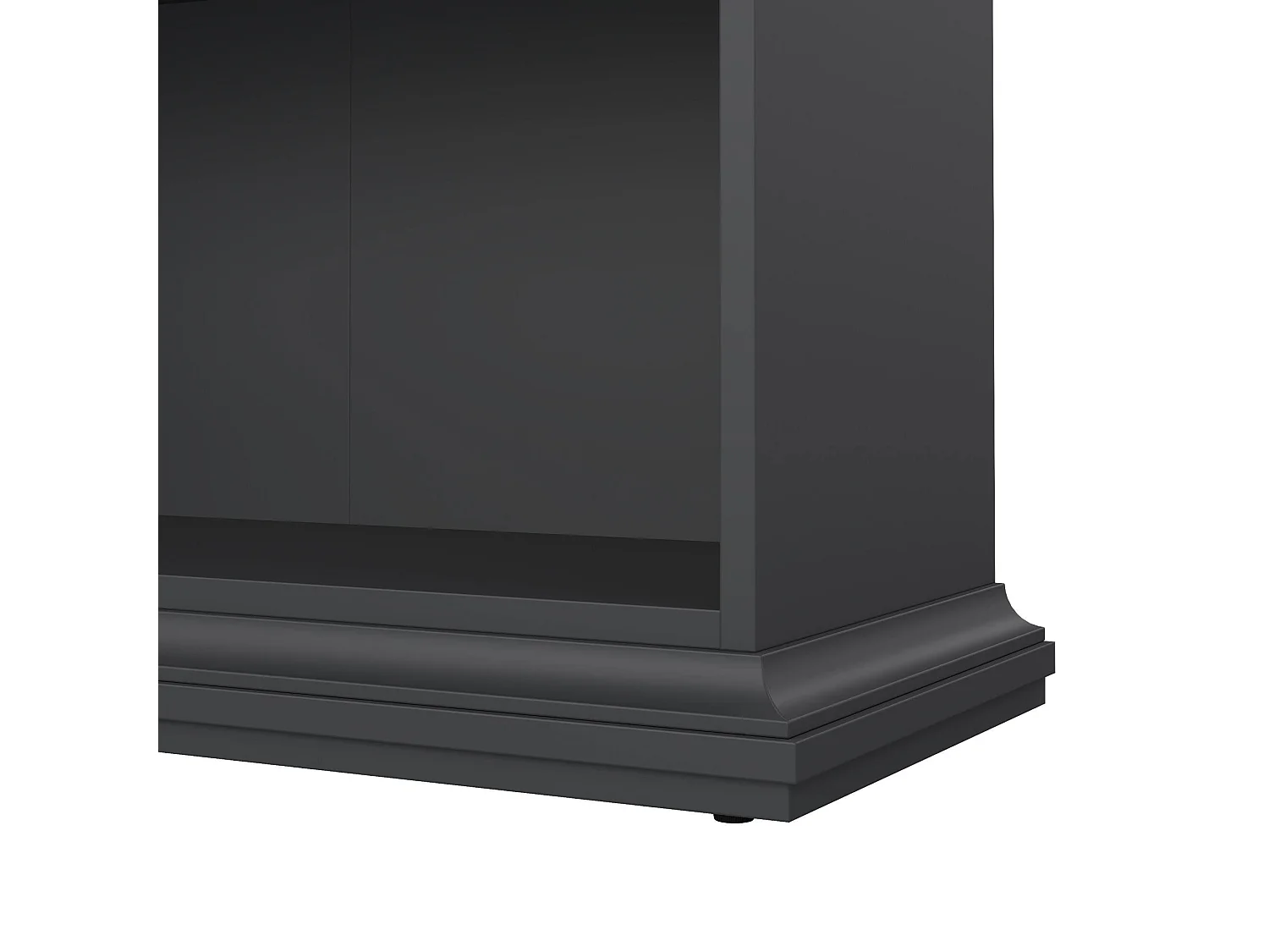 Dmora - Libreria Aragon, 96x37 h201 cm, Grigio