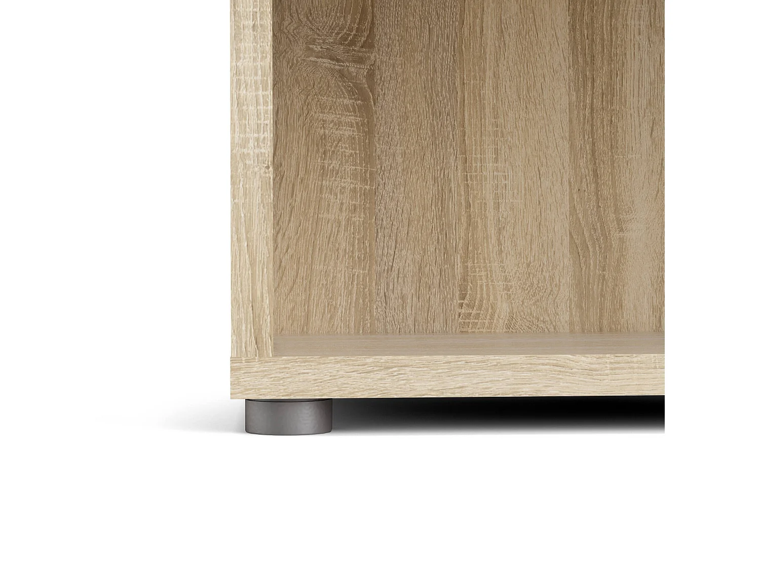 Dmora - Libreria Apice, 89x40 h186 cm, Quercia