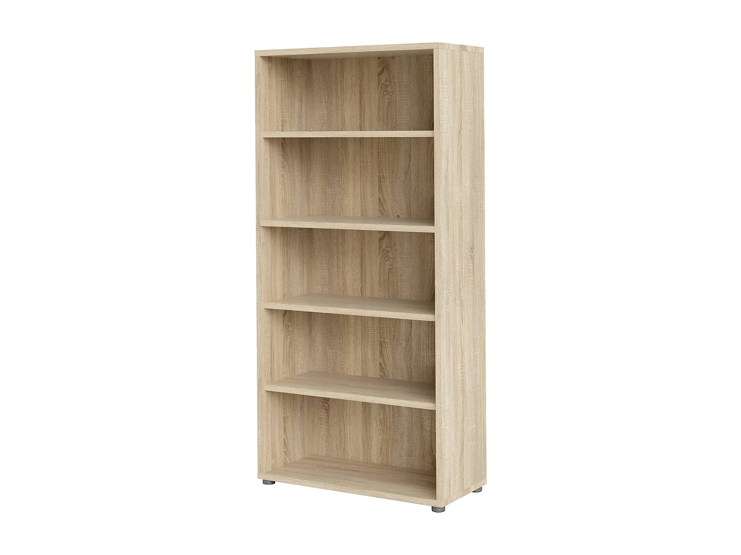 Dmora - Libreria Apice, 89x40 h186 cm, Quercia