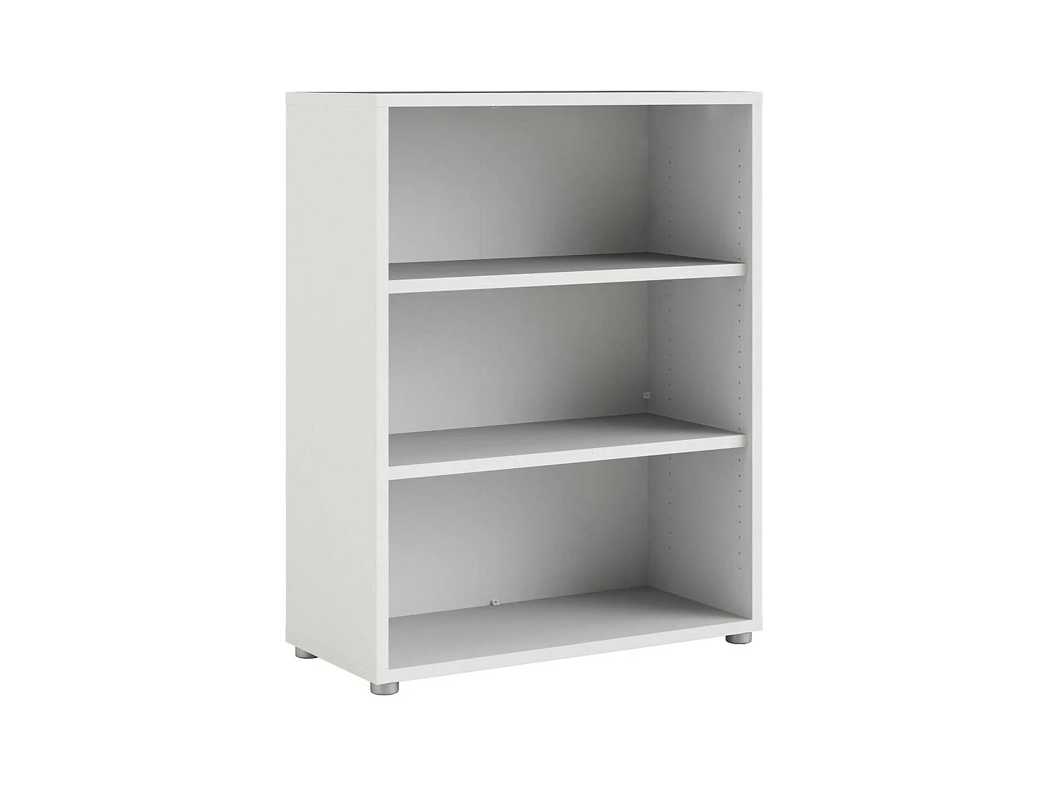Dterlizz boekenkast, Kantoorplank, Boekenkast, Bibliotheek, 89x40 h113 cm, Wit
