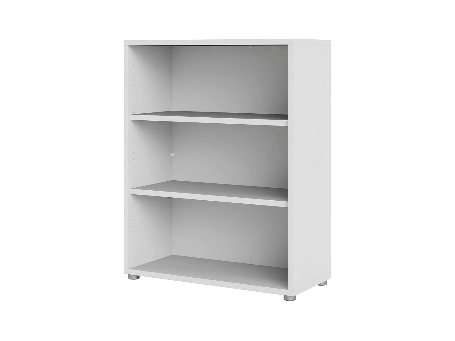 Dmora - Libreria Aziza, 89x40 h113 cm, Bianco