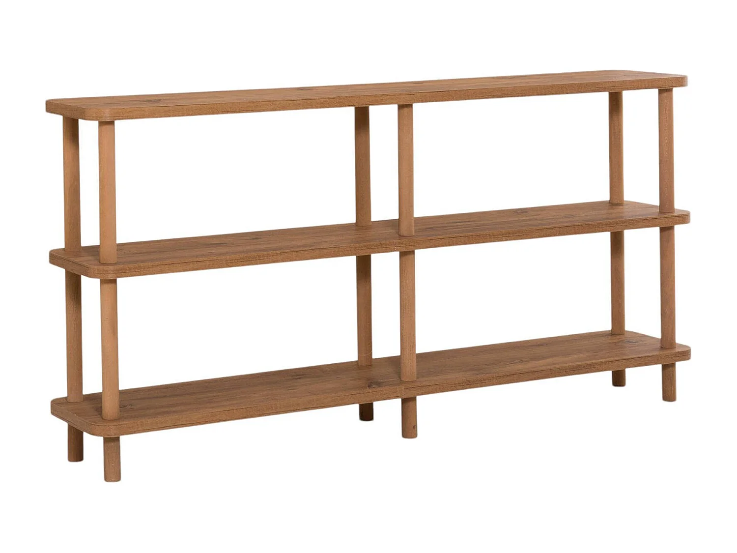Dfranceschin boekenkast, Kantoorplank, Boekenkast, Bibliotheek, 150x35 h75 cm, Eiken