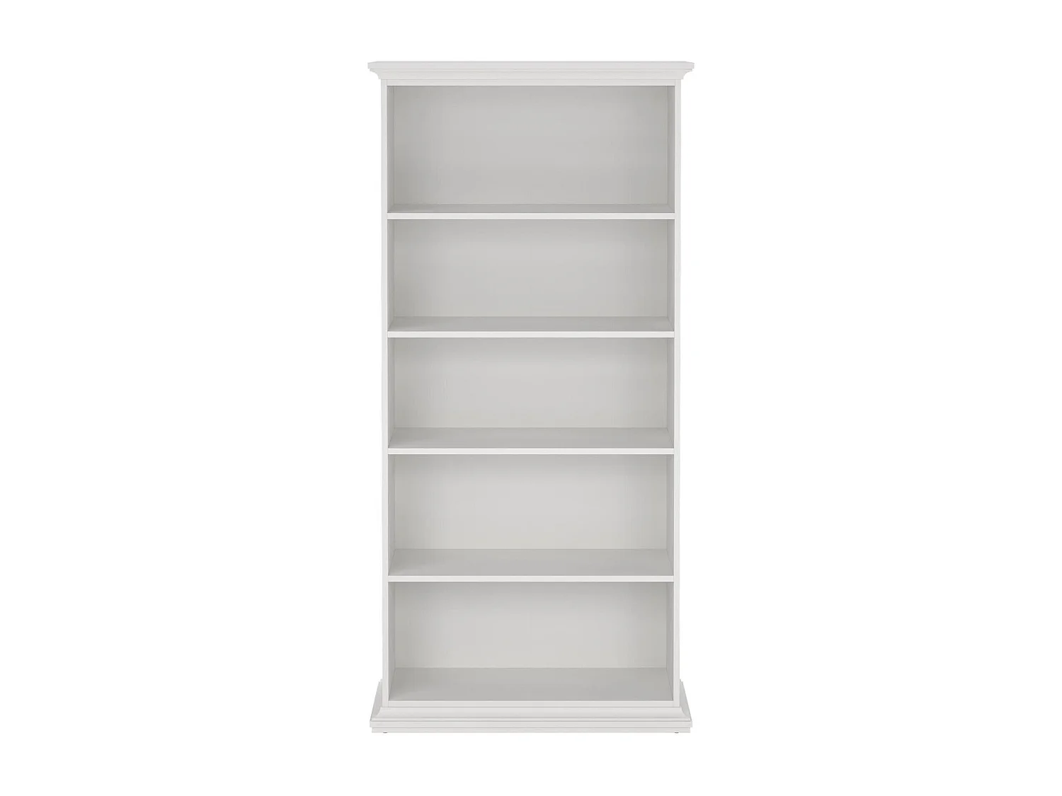 Bibliothèque Dtaran, Etagère de bureau, Porte-livre mobile, Librairie, 96x37 h201 cm, Blanc