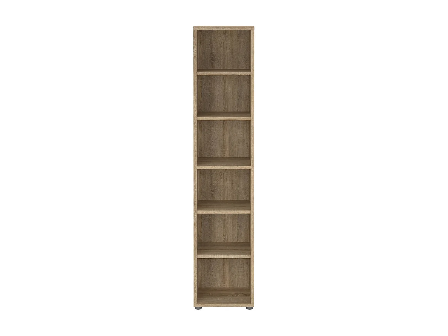 Dtern boekenkast, Kantoorplank, Boekenkast, Bibliotheek, 47x40 h222 cm, Eiken