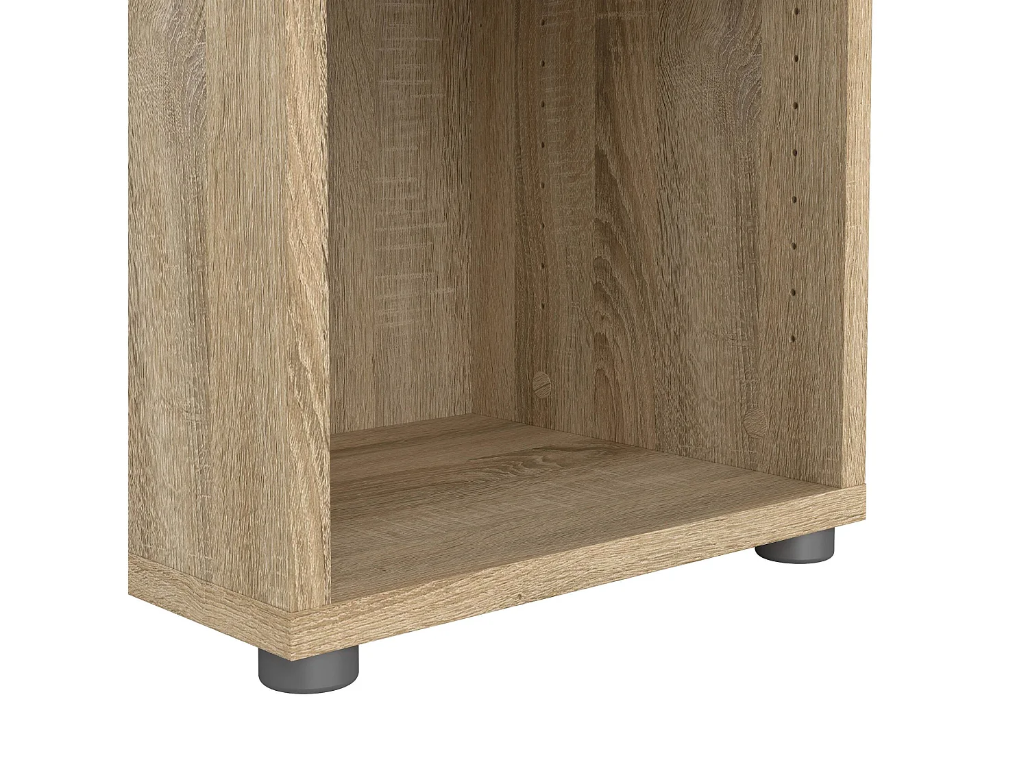 Dtern boekenkast, Kantoorplank, Boekenkast, Bibliotheek, 47x40 h222 cm, Eiken