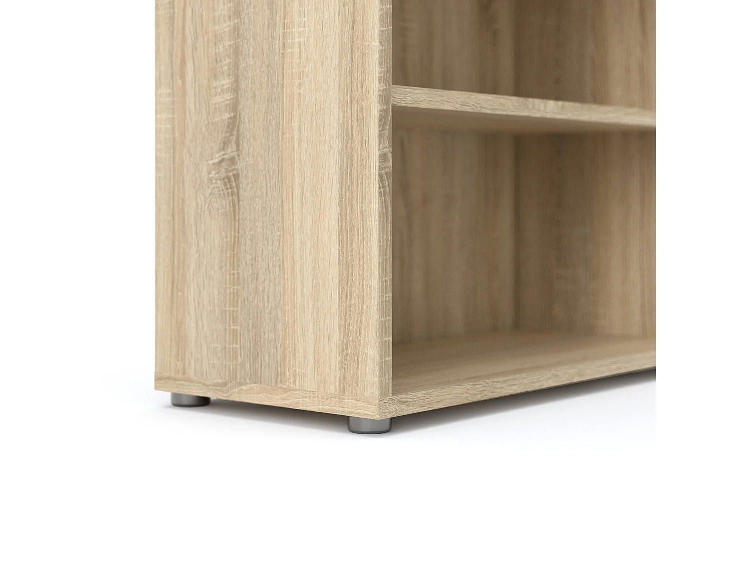 Dmora - Libreria Armon, 89x40 h222 cm, Quercia