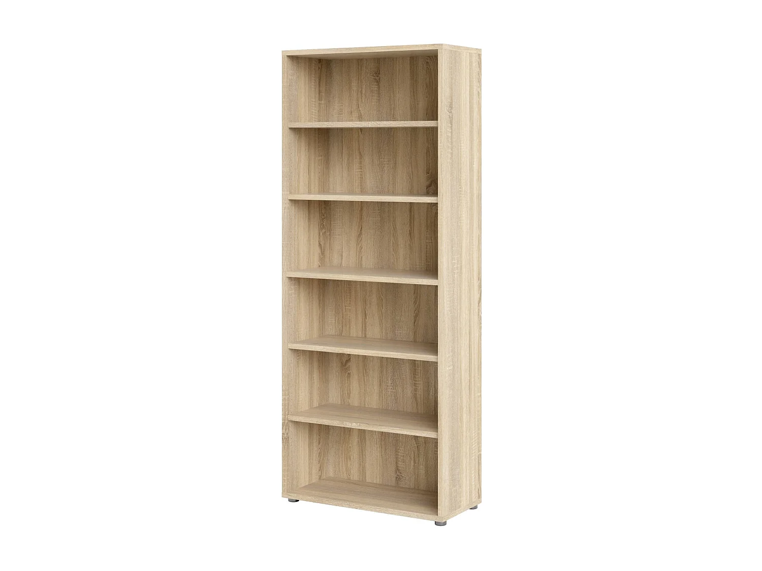 Dtenton boekenkast, Kantoorplank, Boekenkast, Bibliotheek, 89x40 h222 cm, Eiken