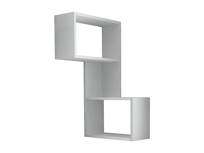 Dmora - Mensola Putrajaya, 47x20 h86 cm, Bianco