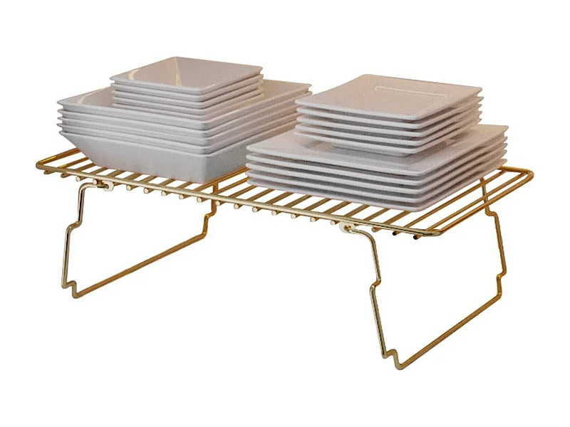 Mensola Usagi, un Ripiano, 42x15x19h cm oro