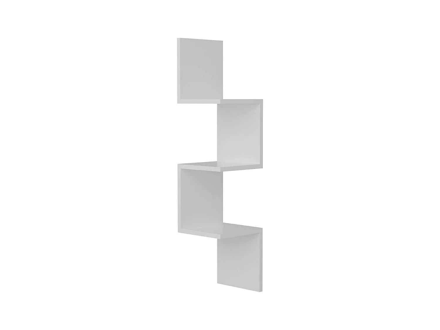 Dgiampaol plank, Plank, Wandplank, Multifunctionele planken, 25x25 h105 cm, Wit