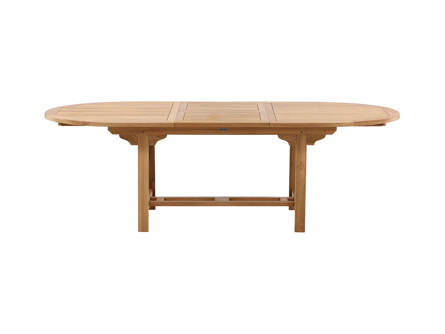 Kenya Table de salle à manger avec extension supplémentaire, 180 240 cm, naturel.