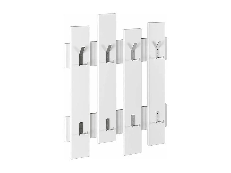 Dmora - Appendiabiti Astratto, 64x4 h79 cm, Bianco