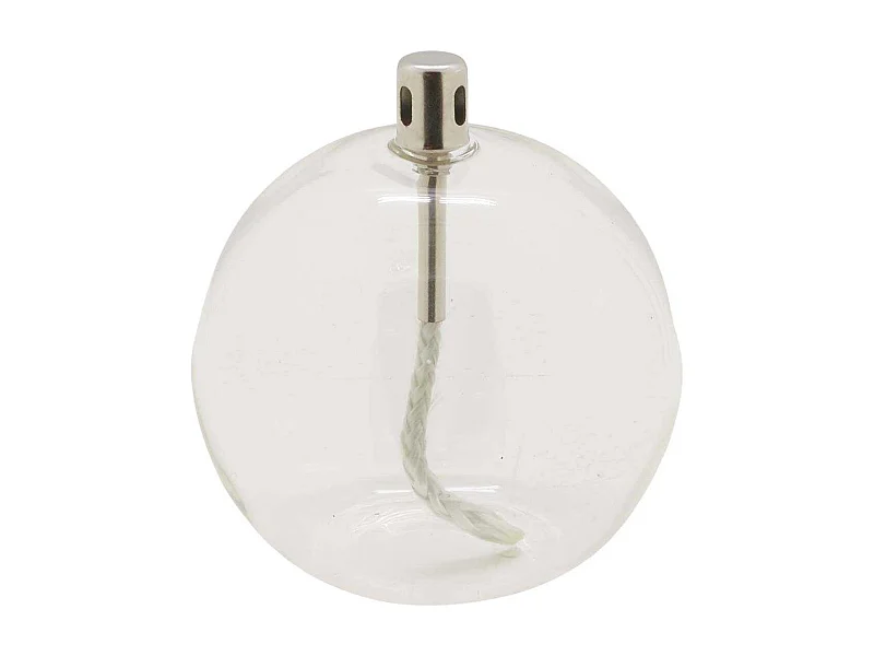 Lampe à huile en verre Sphere 11 x 12 cm