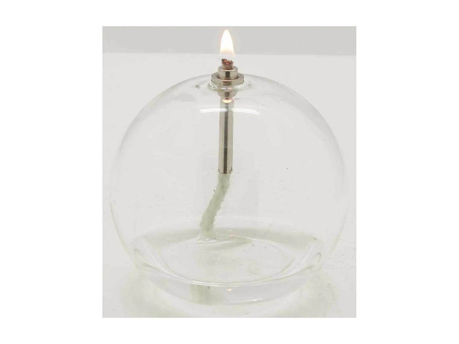 Lampe à huile en verre Sphere 11 x 12 cm