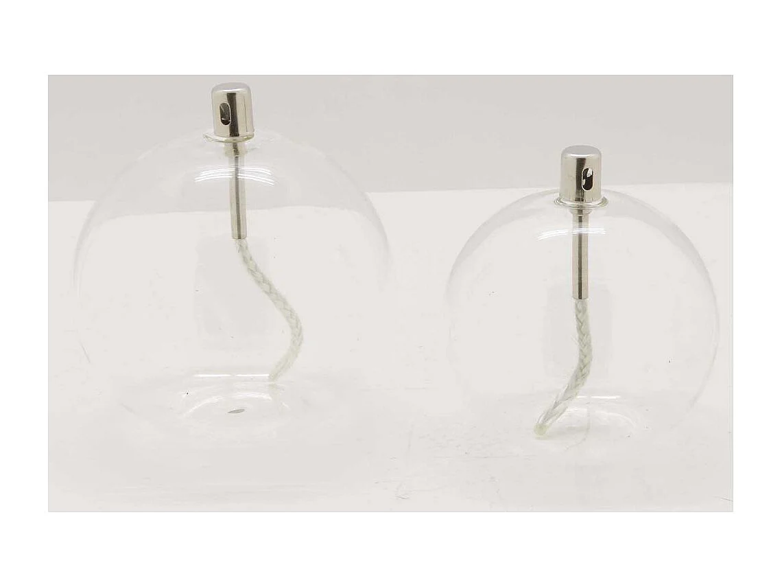 Lampe à huile en verre Sphere 11 x 12 cm
