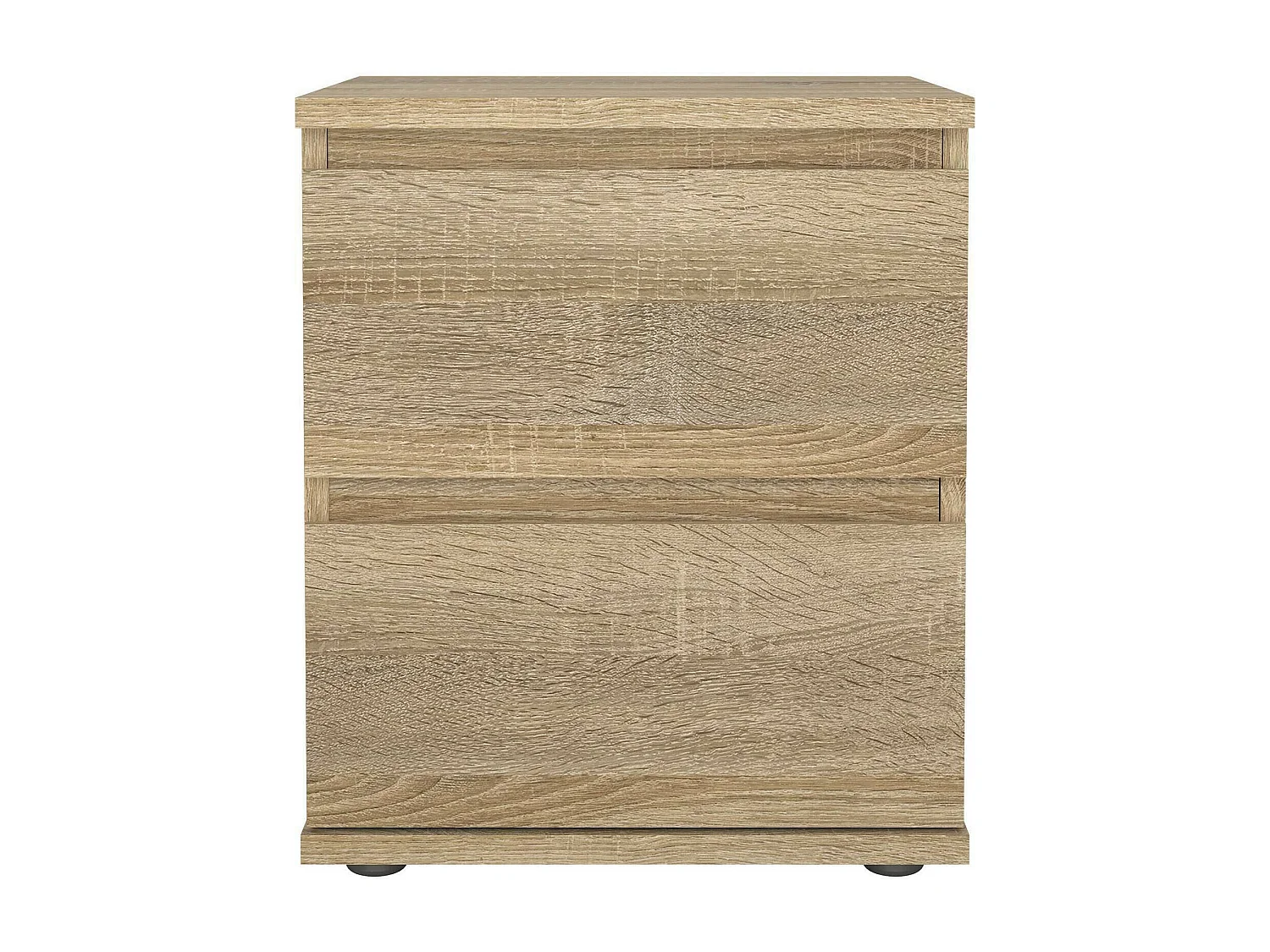 Drugan nachtkastje, Lage ladekast, Nachtkastje, Bedplank, 40x34 h48 cm, Eiken