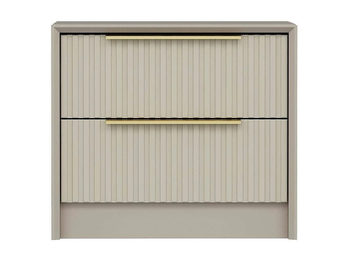 Nachttisch Dgros, Niedrige Kommode, Tisch, Multifunktionaler Nachttisch, 53x45 h45 cm, Zement