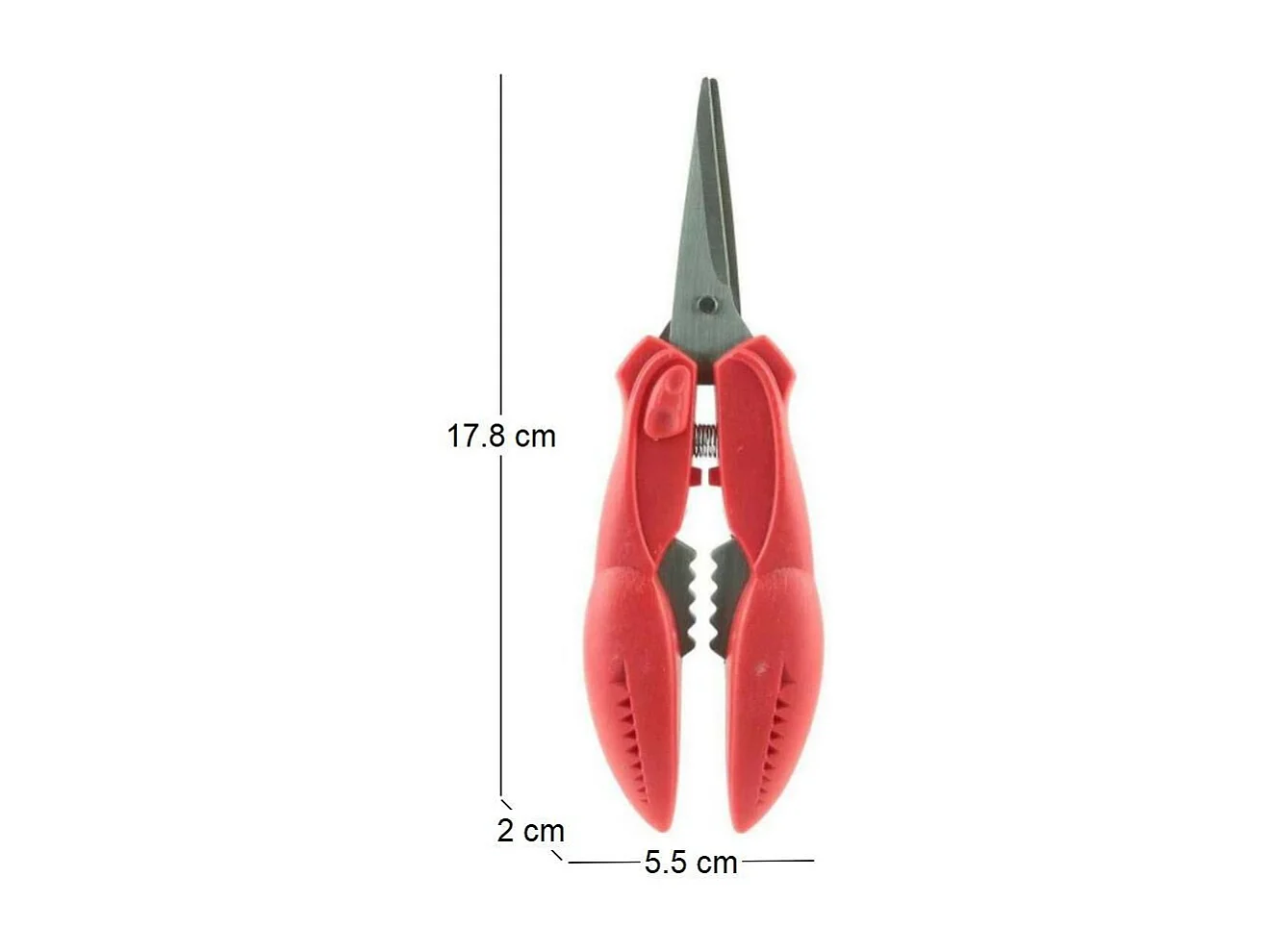 Ciseaux 2 en 1 pour crustacés (Lot de 2)
