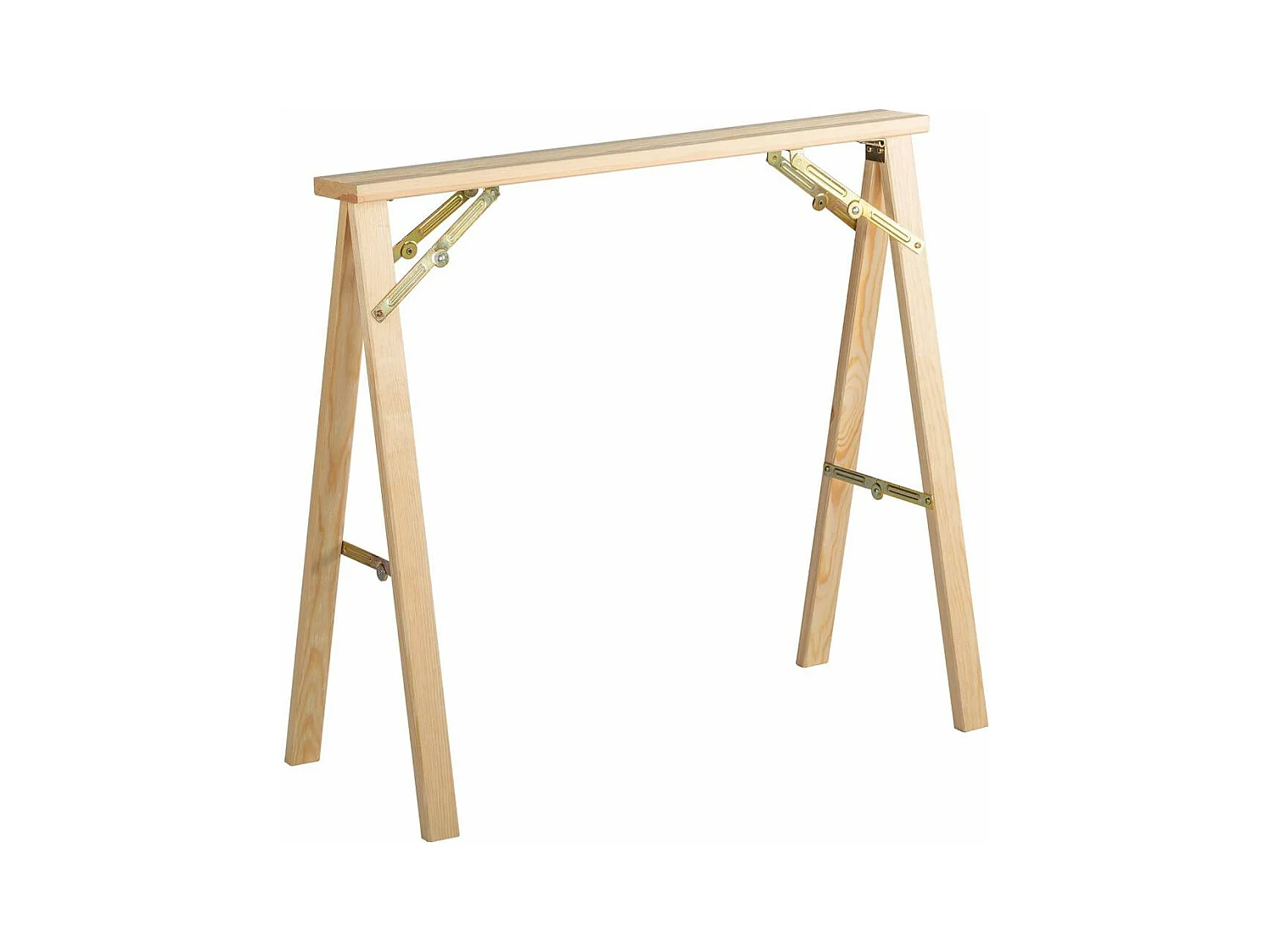 Cavalletto in pino grezzo Kipli