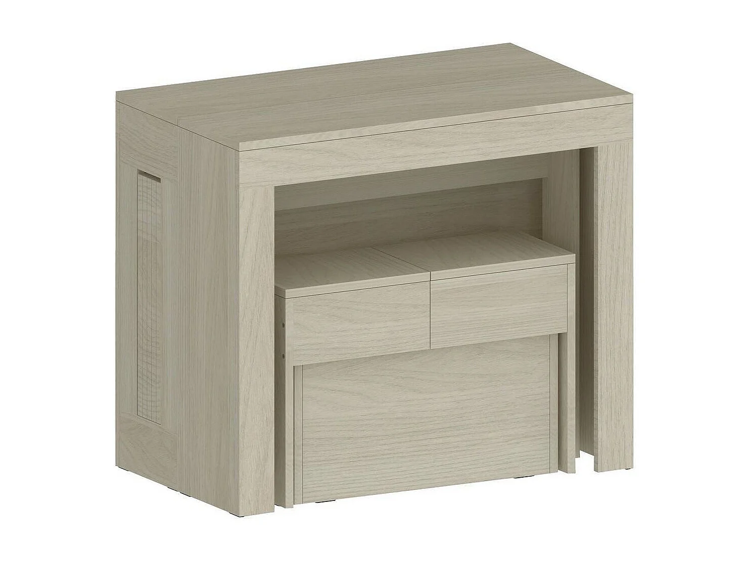 Dollocol Bank, Zitplaats voor eettafel, Enkele uitschuifbare bank, 290x25h45 cm, Olmo