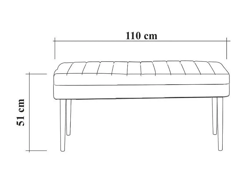 Banc Dpalestr, Banc polyvalent, Sièges pour les invités, Coffre multifonctionnel, 110x40h48 cm, Noyer et Anthracite