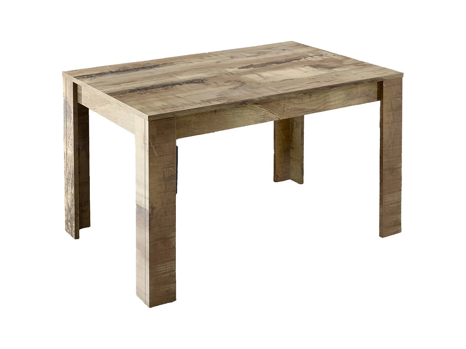 Table à rallonge Ddrummon, Table console avec rallonges, Table à manger polyvalente, Table de cuisine extensible, Made in Italy, 137x90 h79 cm, Acacia