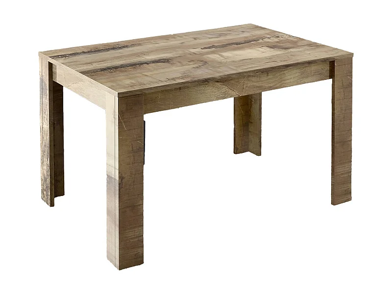 Dmora - Tavolo allungabile Takumi, 137x90 h79 cm, Acacia