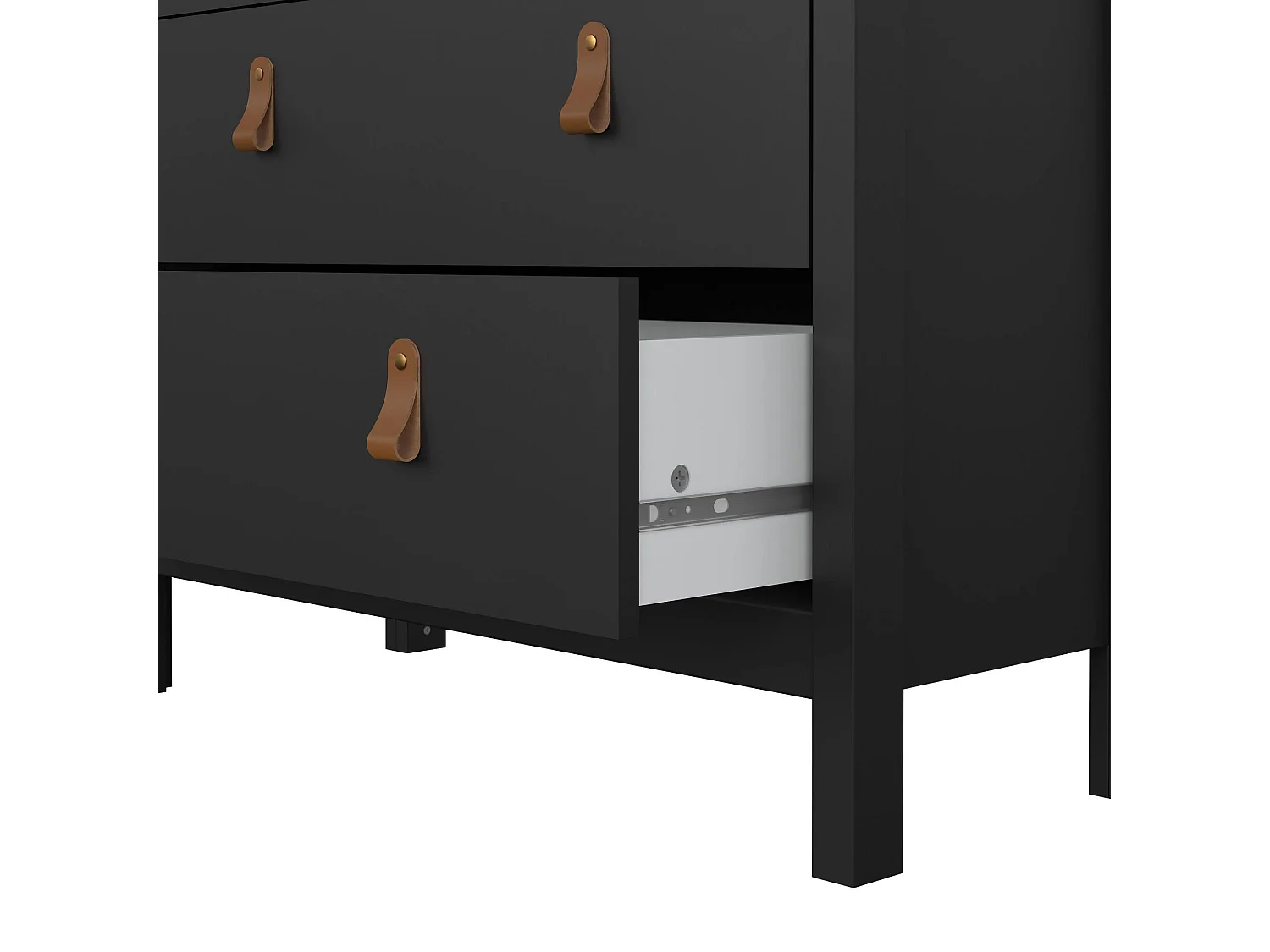 Vitrine Dvecch, Buffet d'exposition, Vitrine polyvalente, Buffet de salon, 78x33 h199 cm, Noir