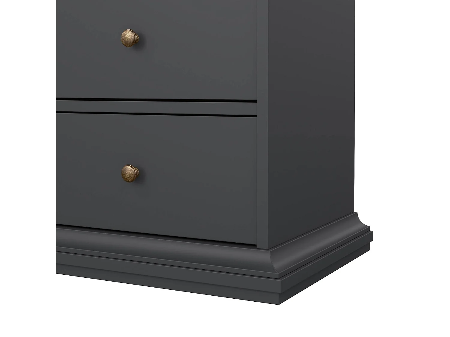 Dvatt vitrinekast, Vitrinekast, Multifunctionele vitrinekast, Woonkamerdressoir, 96x42 h201 cm, Grijs