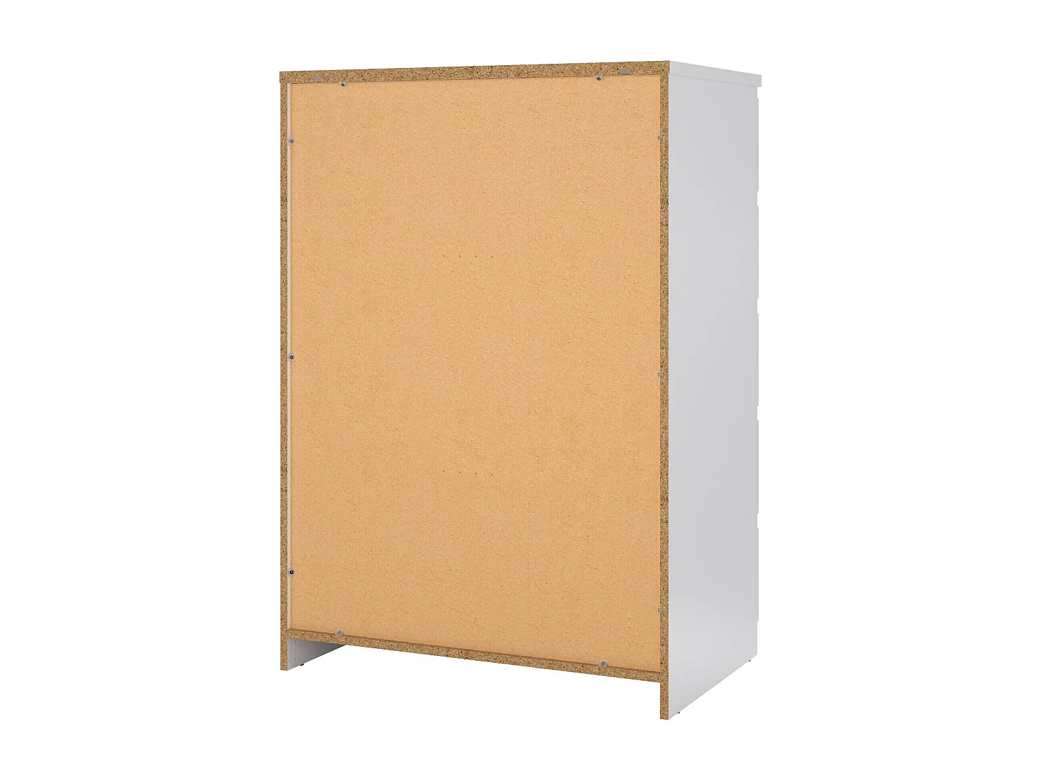 Cómoda Drivalt, Cómoda multiusos, Cómoda de quarto, Armário com gavetas, 77x50 h111 cm, Branco