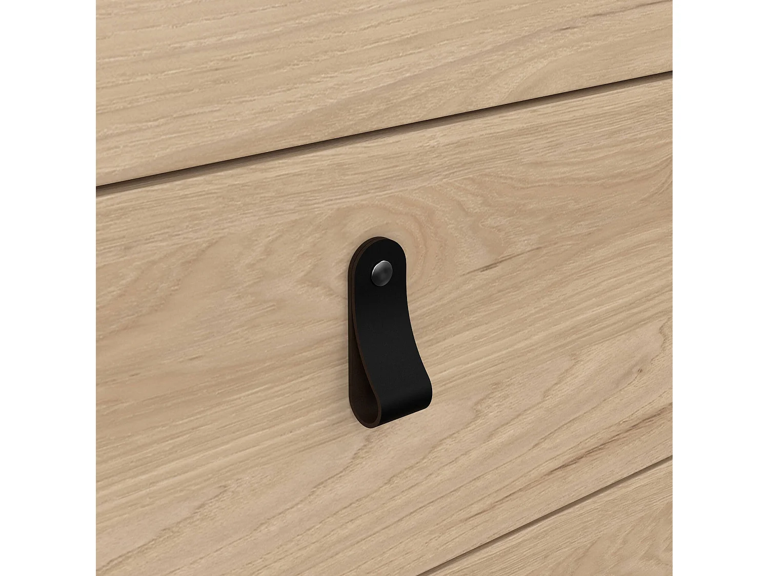 Cajonera Drizzol, Cómoda multiusos, Cómoda de dormitorio, Gabinete con cajones, 82x38 h99 cm, Roble