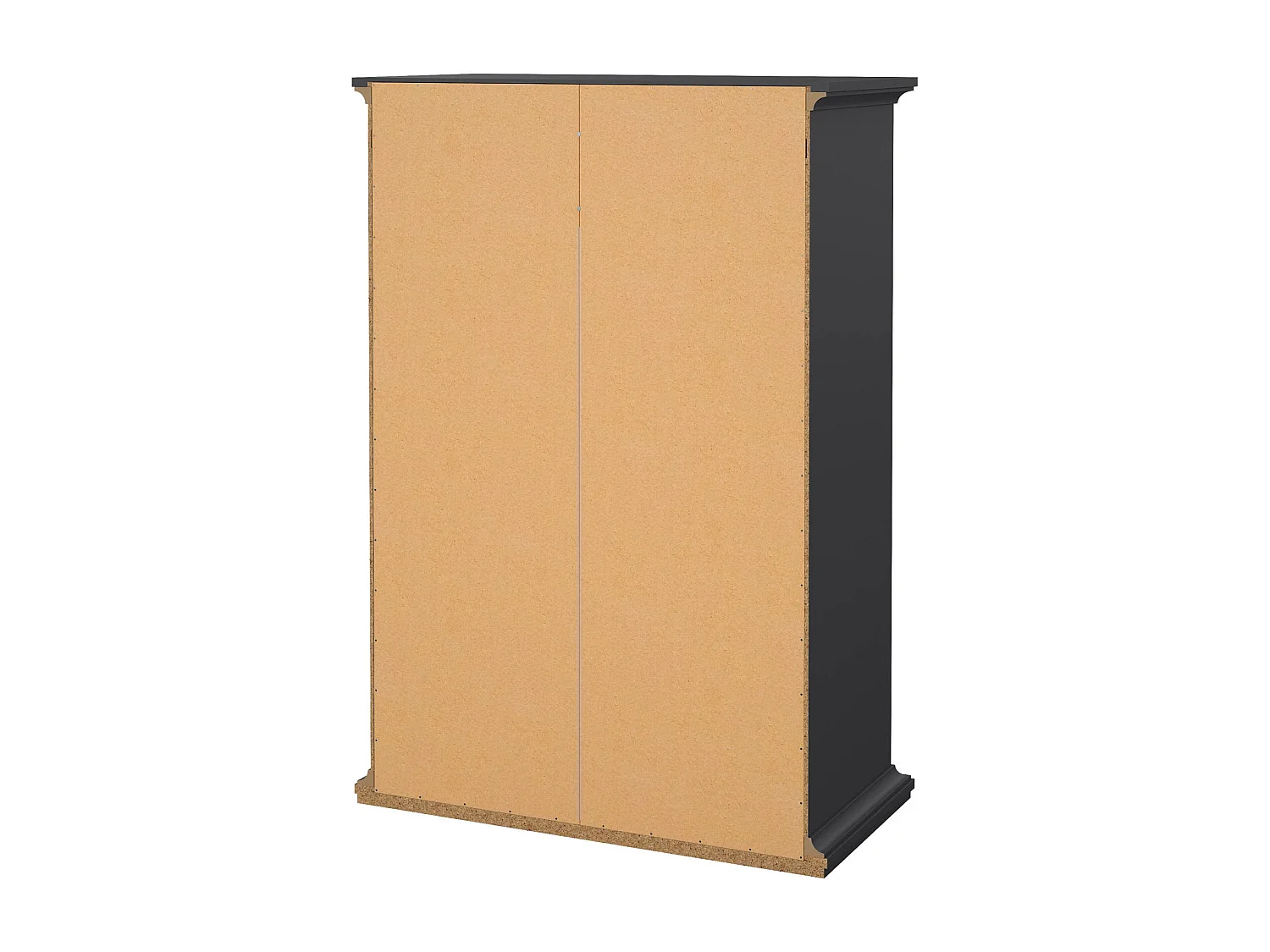 Drighett ladekast, Multifunctionele ladekast, Slaapkamerdressoir, Kast met laden, 96x49 h139 cm, Grijs