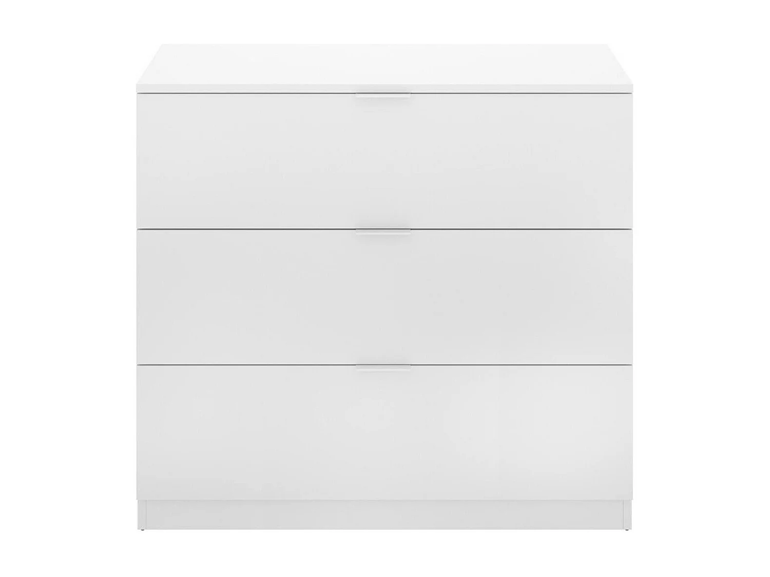 Commode Dsa, Commode polyvalente, Commode de chambre, Meuble avec tiroirs, 82x39 h82 cm, Blanc