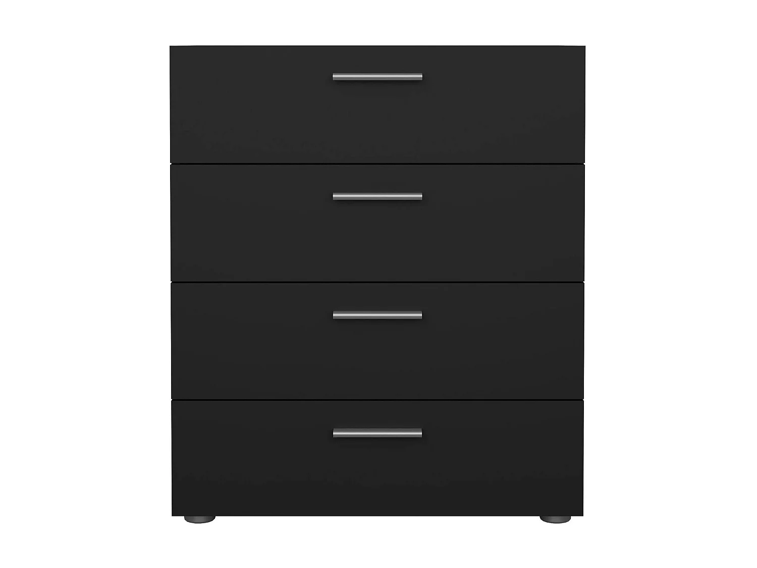 Dromagn ladekast, Multifunctionele ladekast, Slaapkamerdressoir, Kast met lades, 70x40 h82 cm, Zwart