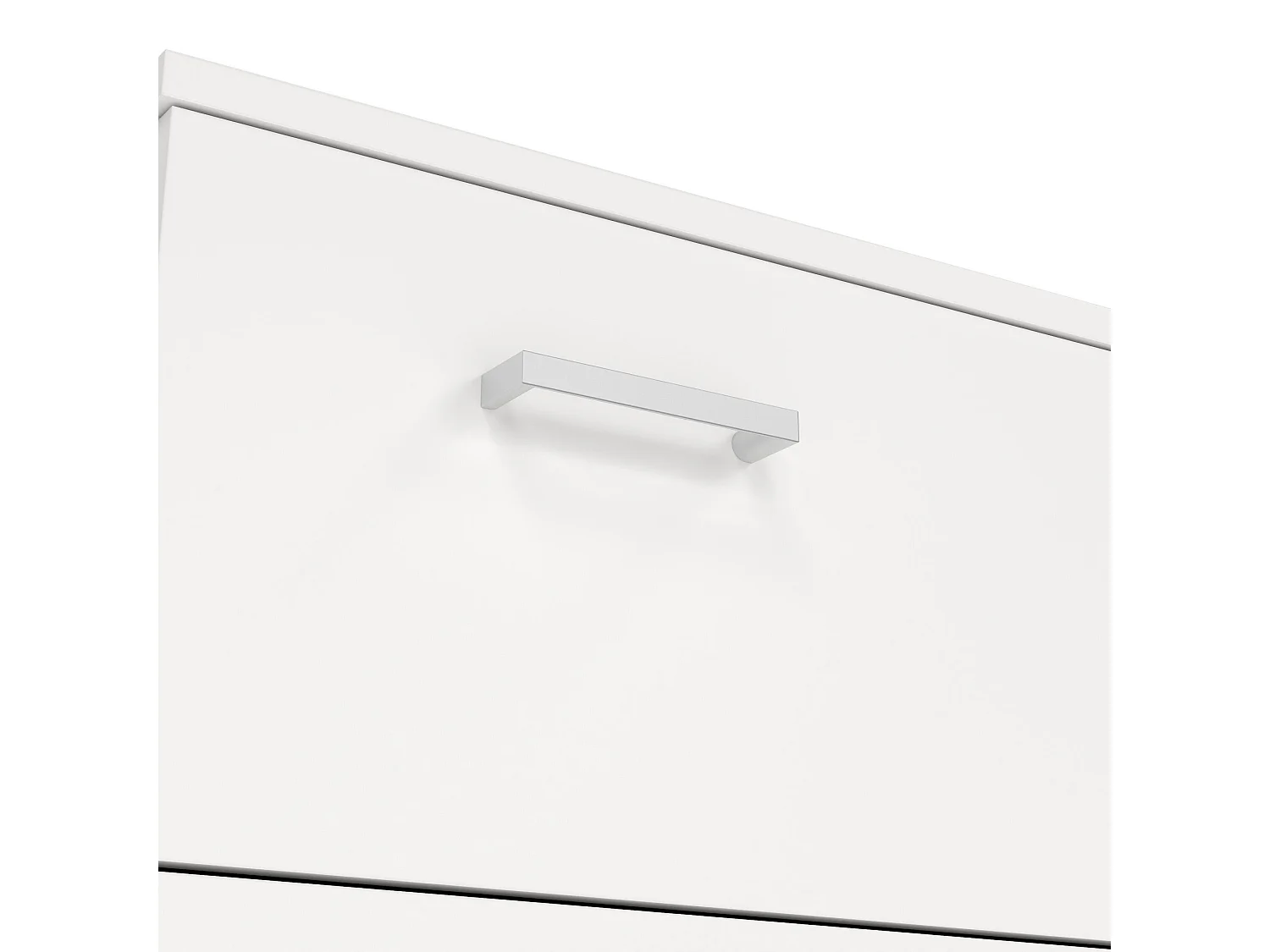 Driner ladekast, Multifunctionele ladekast, Slaapkamerdressoir, Kast met lades, 74x36 h114 cm, Wit