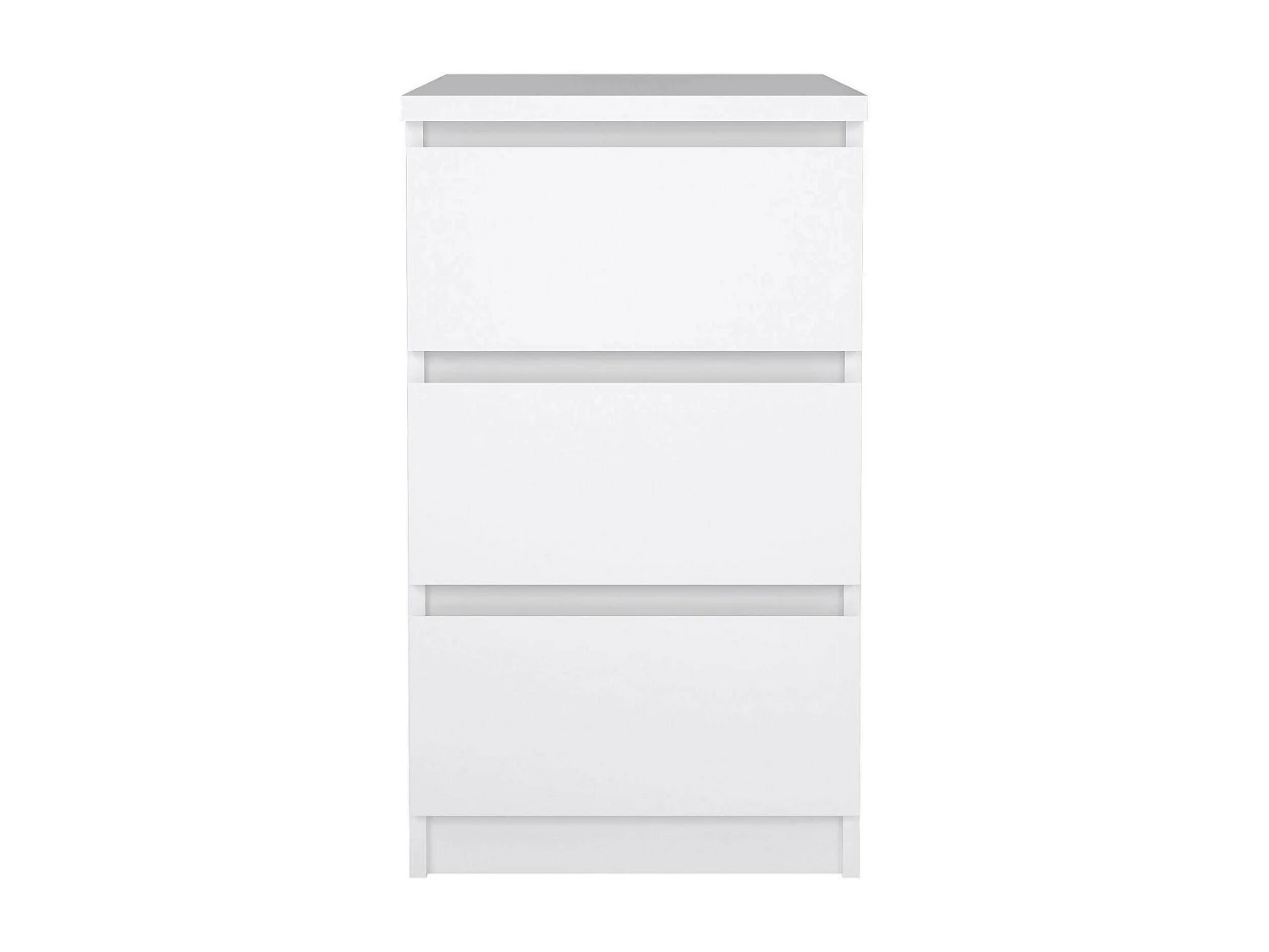 Cómoda Drepett, Cómoda multiusos, Cómoda de quarto, Armário com gavetas, 50x40 h70 cm, Branco