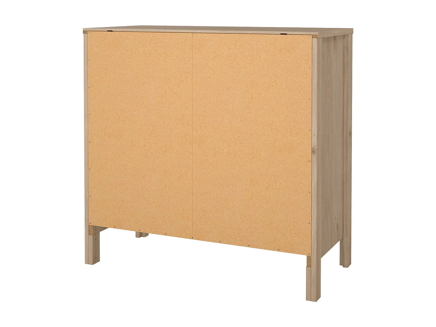 Drobbiat ladekast, Multifunctionele ladekast, Slaapkamer ladekast, Kast met lades, 82x38 h80 cm, Eiken
