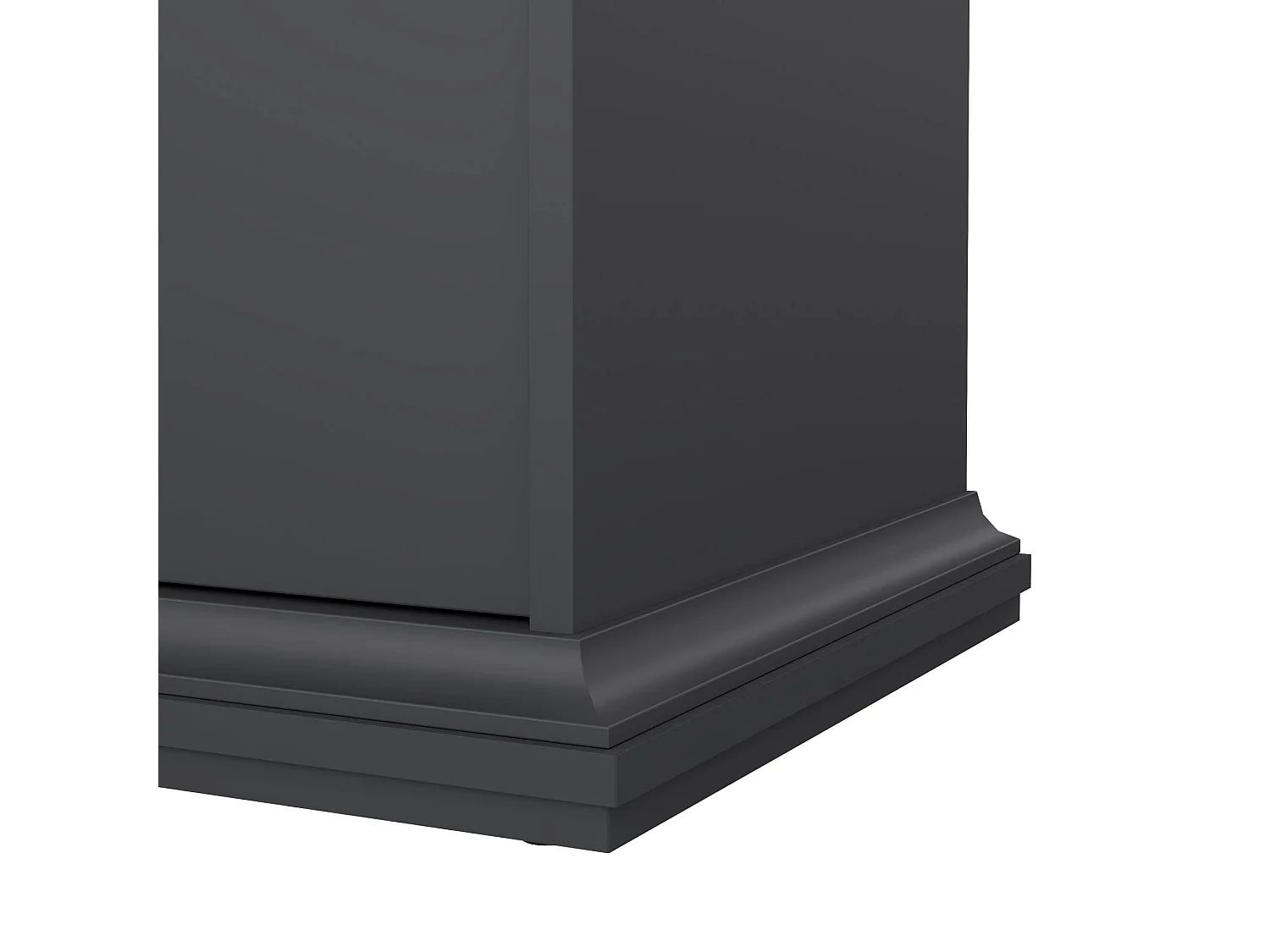 Dribold ladekast, Multifunctionele ladekast, Slaapkamerdressoir, Kast met laden, 96x49 h87 cm, Grijs