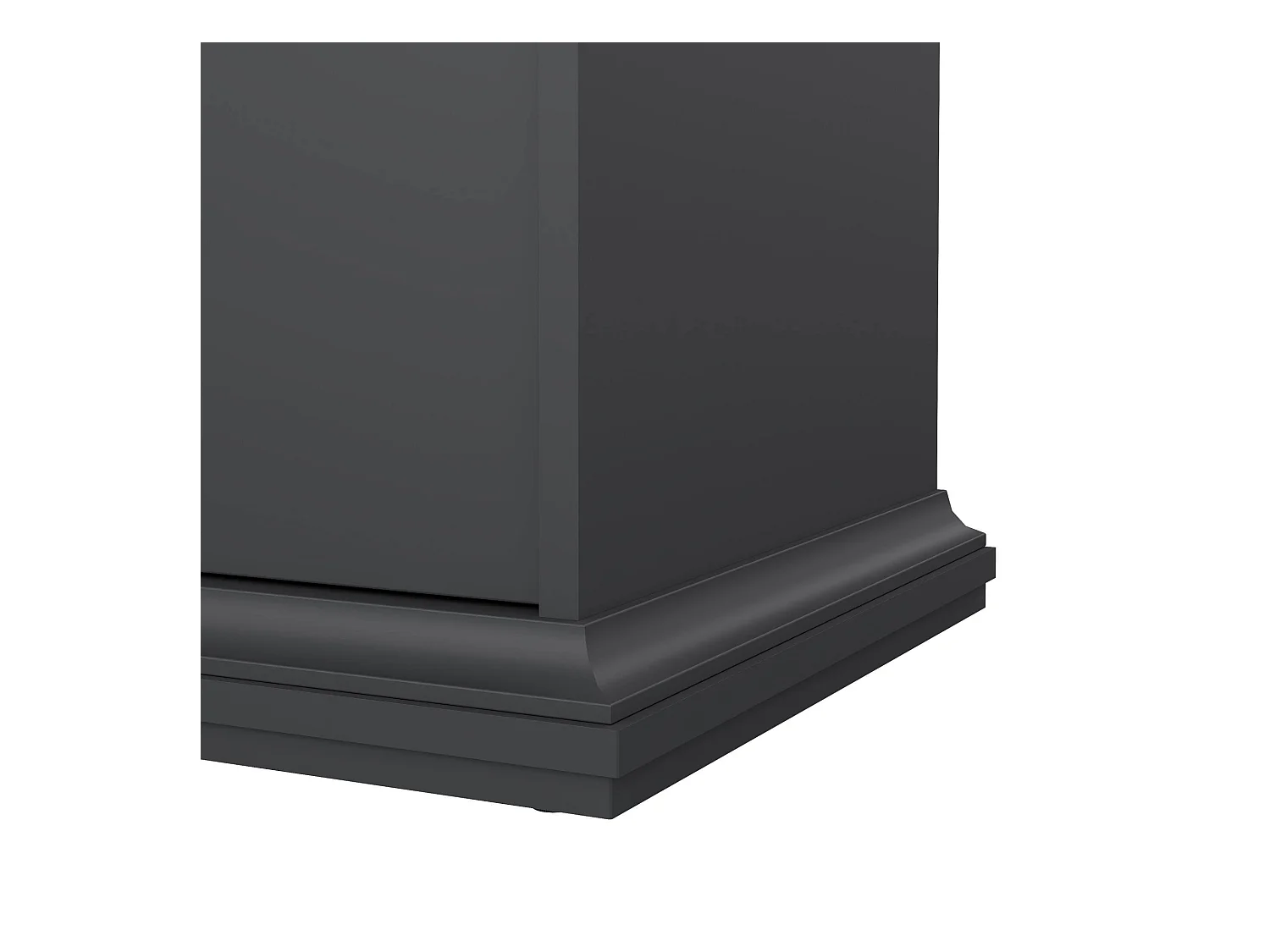 Commode Dribold, Commode polyvalente, Commode de chambre, Meuble avec tiroirs, 96x49 h87 cm, Gris